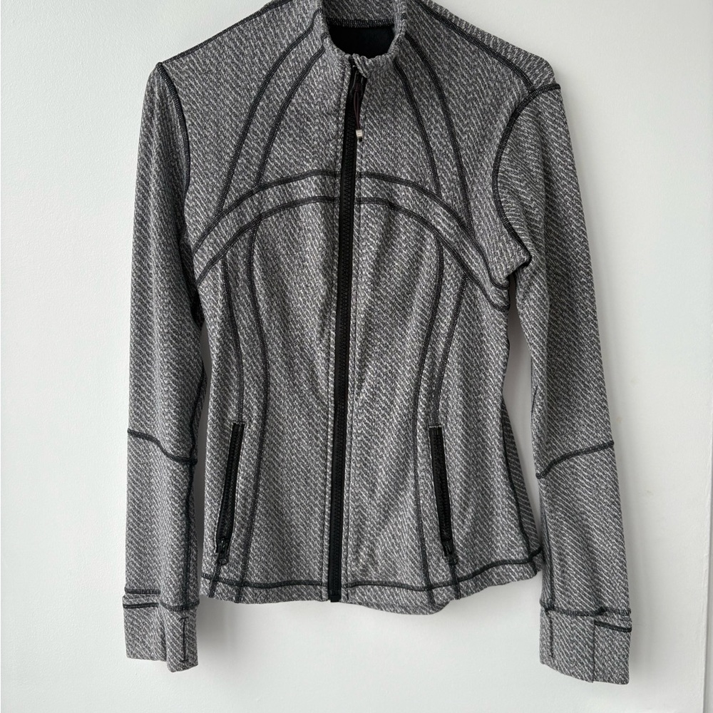 lululemon athletica Black and Gray Utility Jacket
